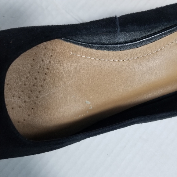 CLARKS ARTISAN WOMEN'S BLACK WEDGES SIZE 8.5 - Picture 9 of 15